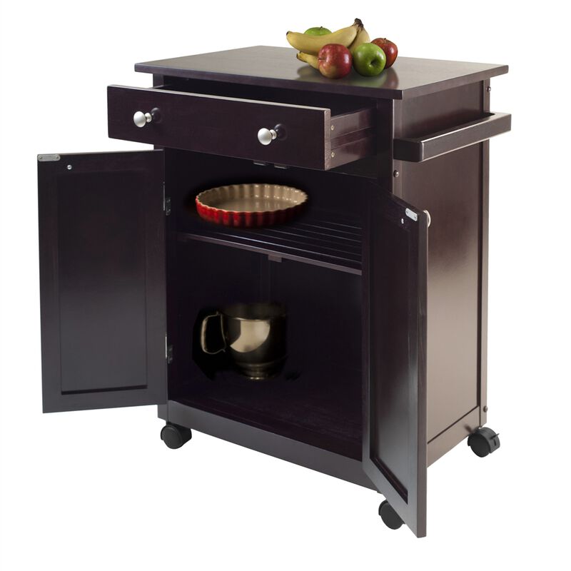 Winsome Wood Savannah Kitchen Cart