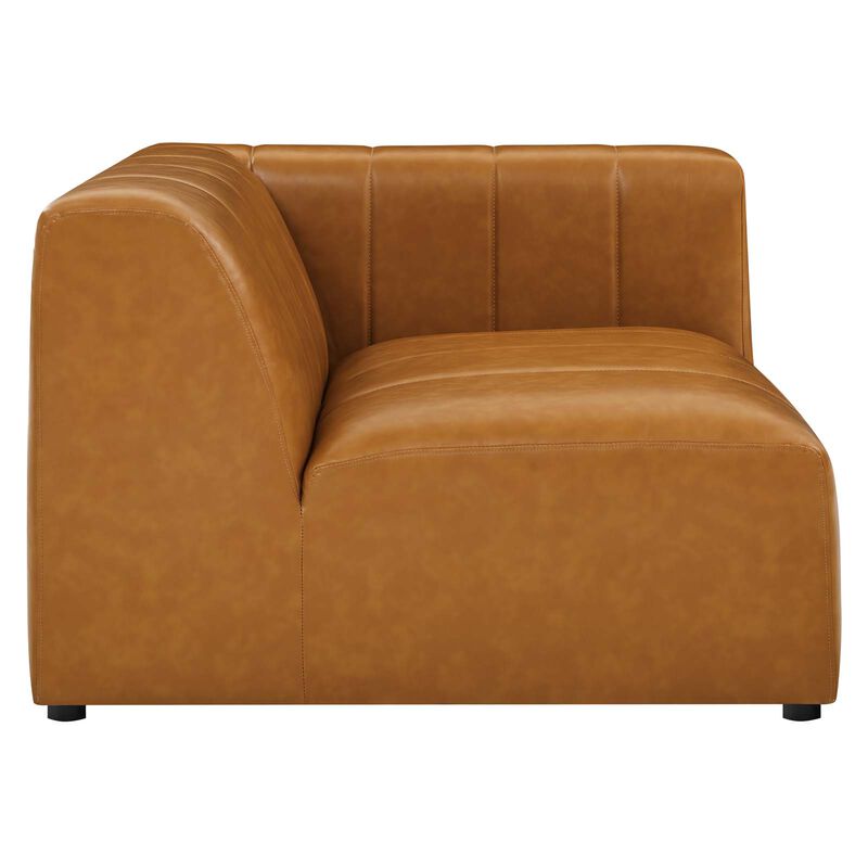 Bartlett Vegan Leather 2-Piece Loveseat Tan EEI-4513-TAN image number 3