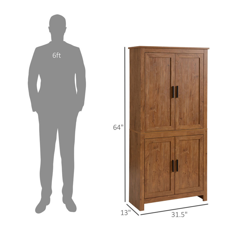 Multi-Tier Storage Cabinet with Closed Compartments for Home Organization image number 2