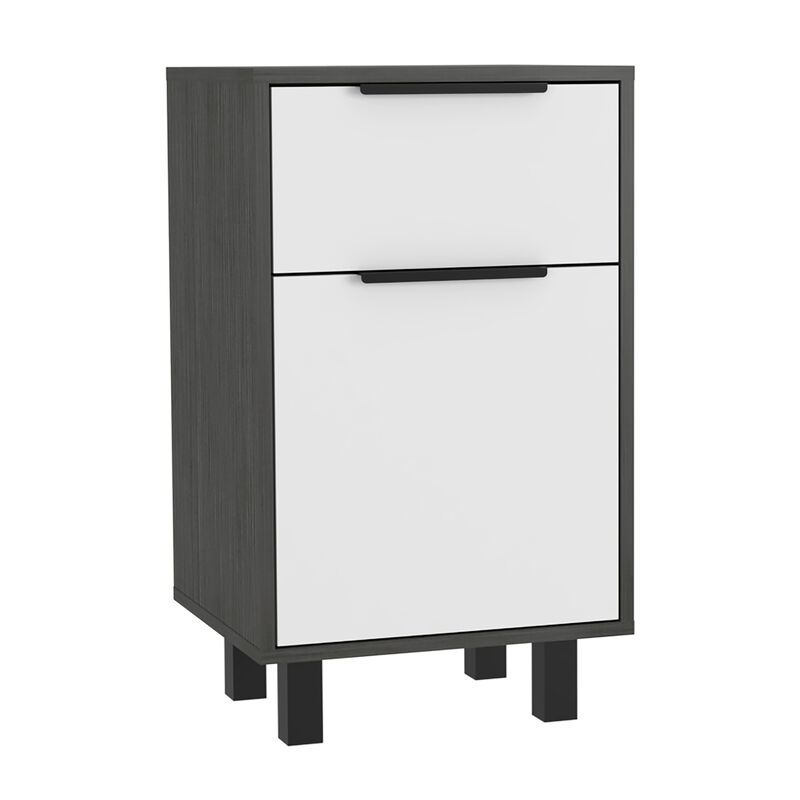 Nightstand Maryland Z, Bedroom, Smoky Oak / White