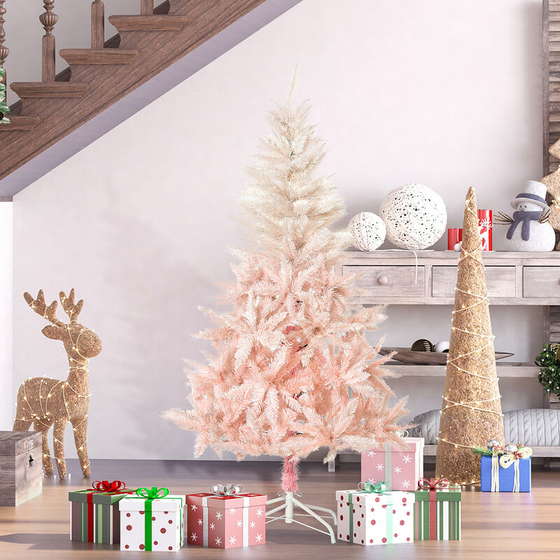 BreeBe 5ft Unlit Christmas Tree with 450 Tips image number 1