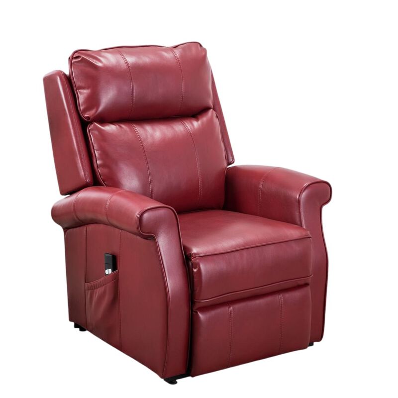 Comfort Pointe Lehman Red Traditional Lift Chair
