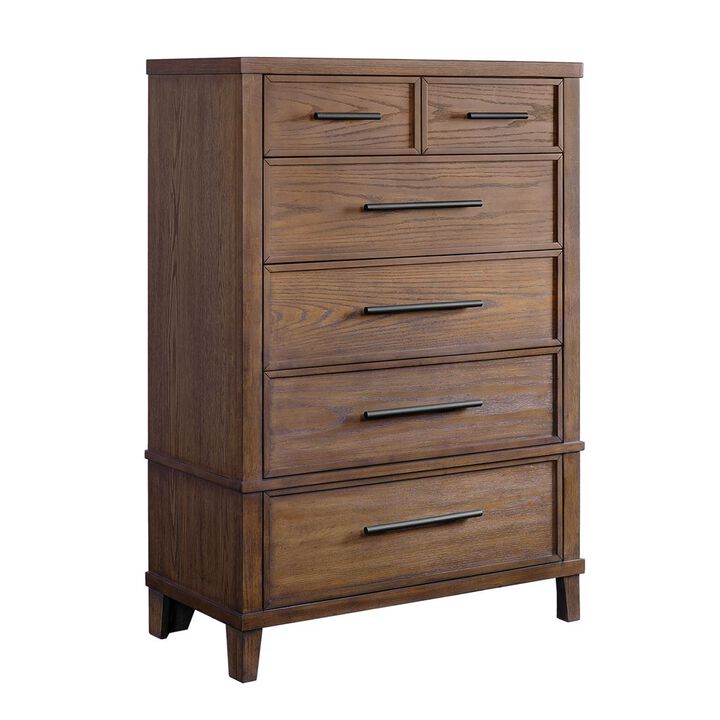 Hudson Oak Drawer Chest
