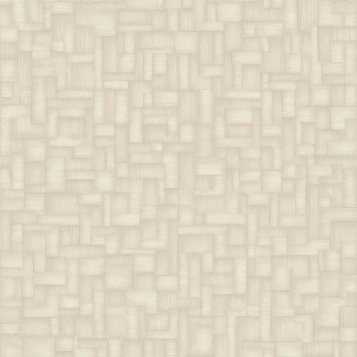 Structured Walls Geometric All-over Beige Wallpaper A85203
