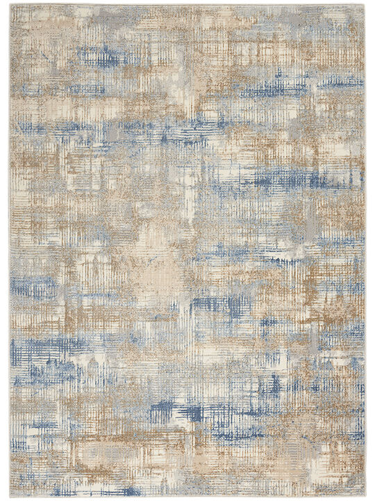 CK950 Rush CK951 Blue/Beige 6' x 9' Rug