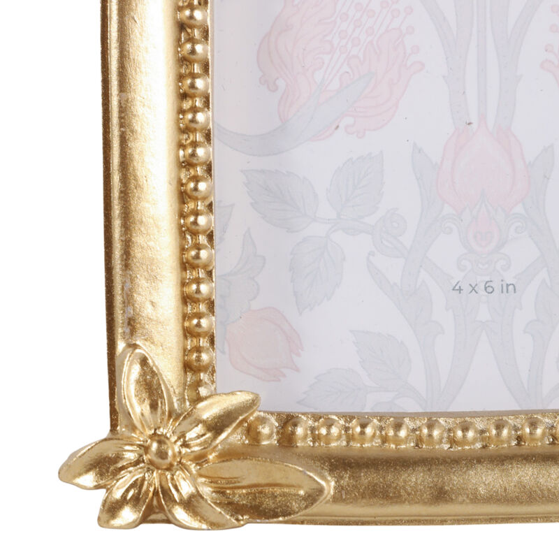 4x6 Arch Photo Frame W/Flowers image number 5