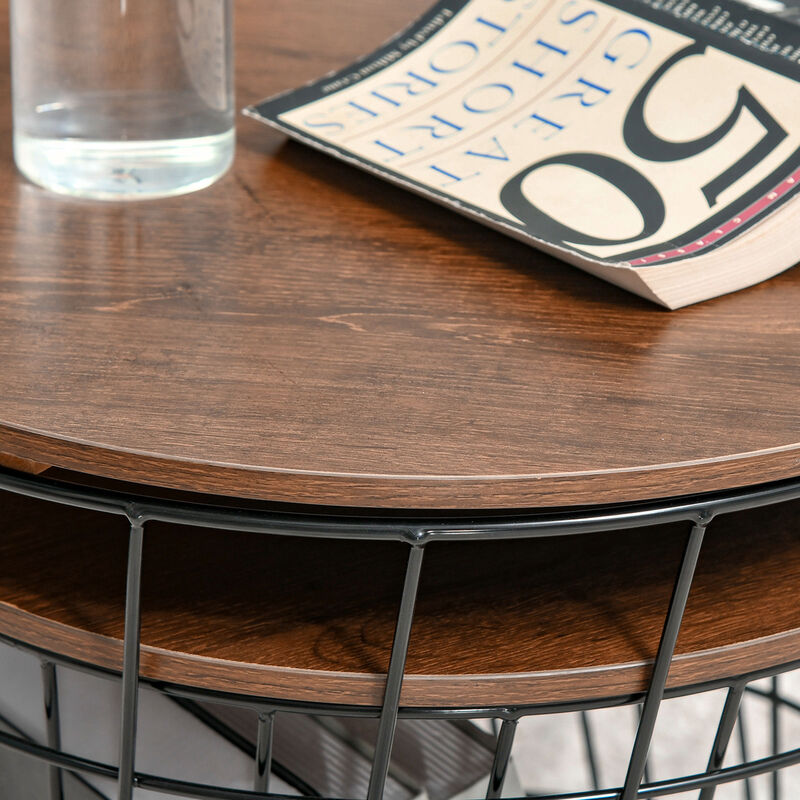 Hivvago Multi-Purpose Nesting Side Tables Set image number 7