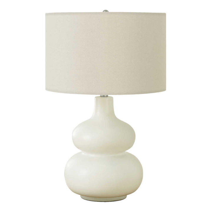 ELEMENT ACE 25 Inch Tall Contemporary Table Lamp with 3-Way Rotary Brightness Adjustment Perfect for Living Room Bedroom Office End Table and Bedside Placement