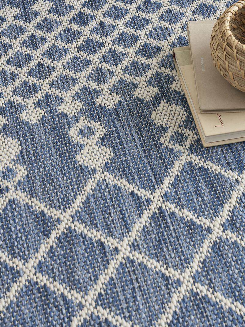 Positano POS02 Navy/Blue 6' x 9' Rug