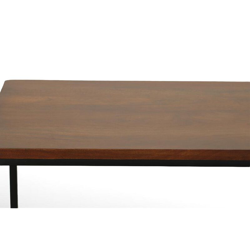 Carolina Living Brayden Desk - Chestnut/Black
