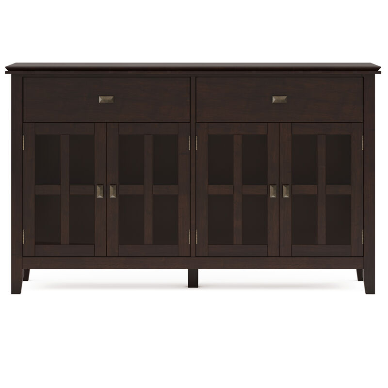 Simpli Home Artisan Large 4 Door Sideboard Buffet image number 2