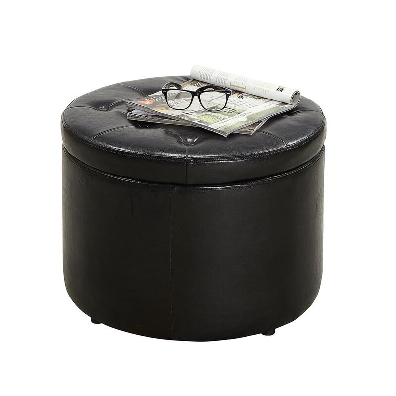 Convience Concept, Inc. Designs4Comfort Round Shoe Ottoman