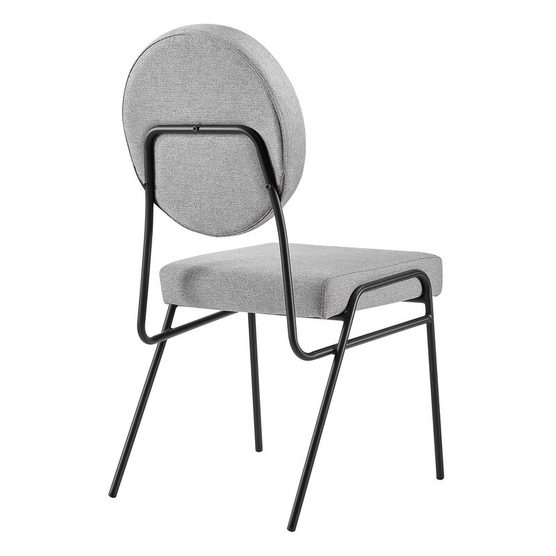 Craft Upholstered Fabric Dining Side Chairs image number 2