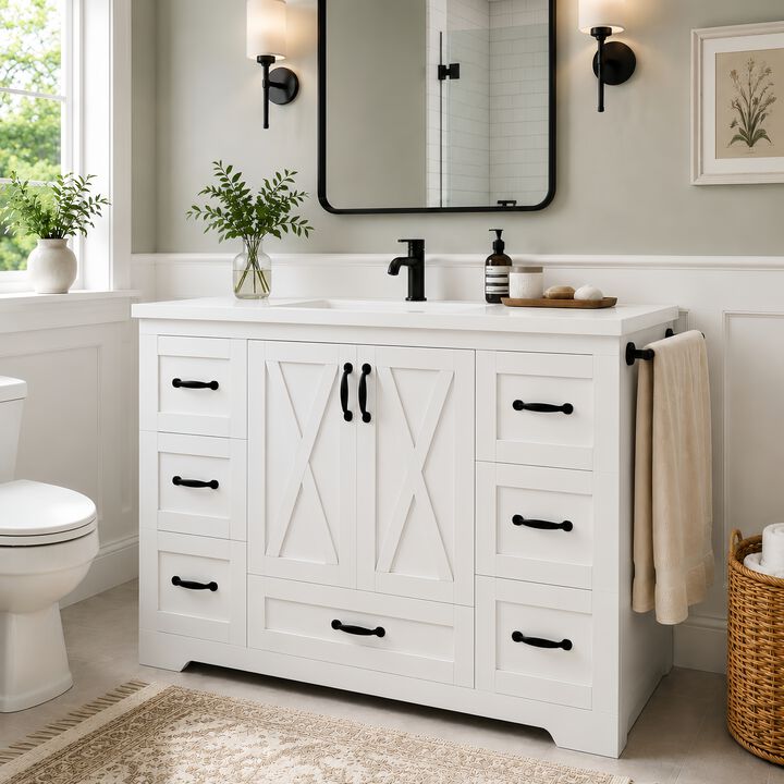 Garlem Ceramic Top Vanity