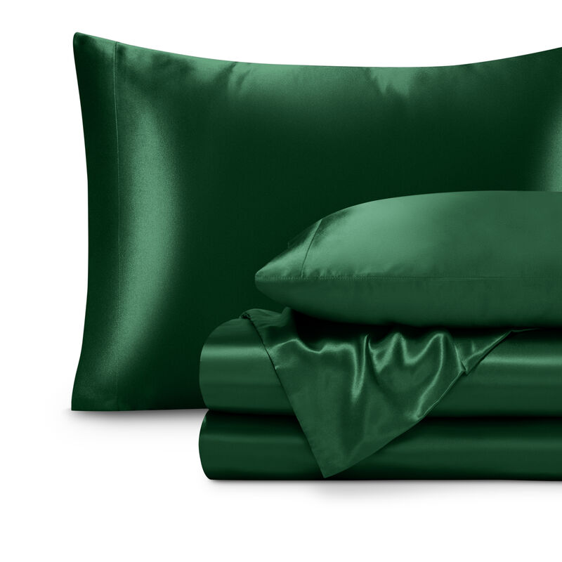 Silky-Smooth Satin Sheet Set image number 0