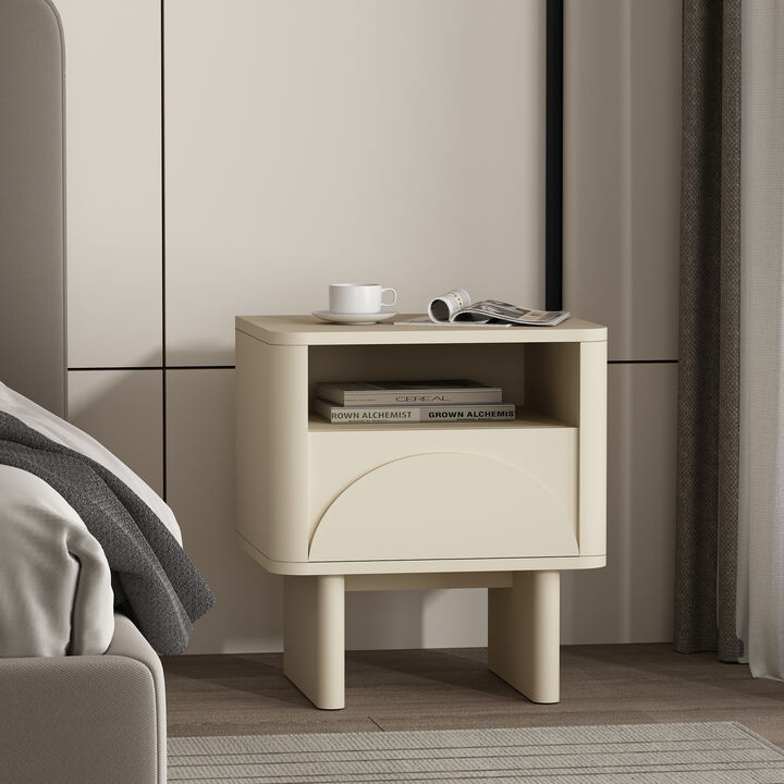 Ella Cream Nightstand