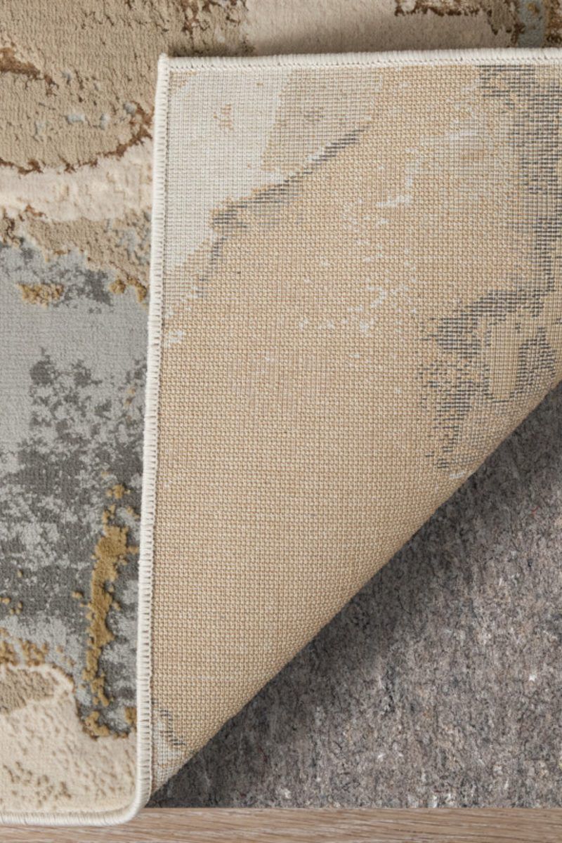 Aura 3737F Gold/Gray 9'2" x 12' Rug image number 5