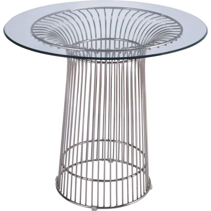 Pangea Home Florence Dining Table Clear