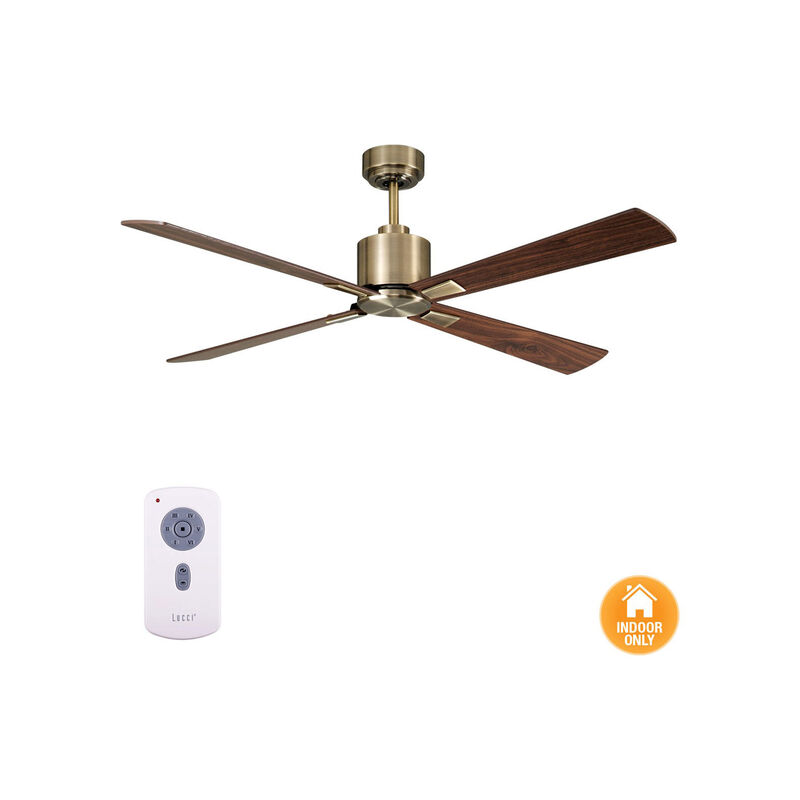 Lucci Air Climate 52" DC Ceiling Fan with Remote Control, Quiet High Airflow Fan image number 3
