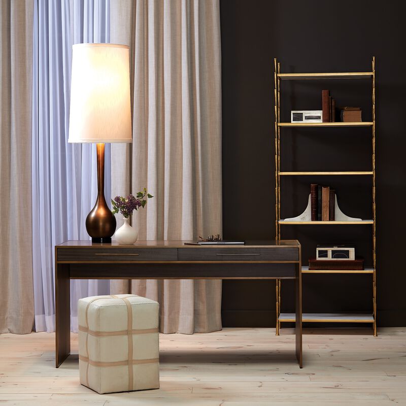 Spike Etagere- Brass