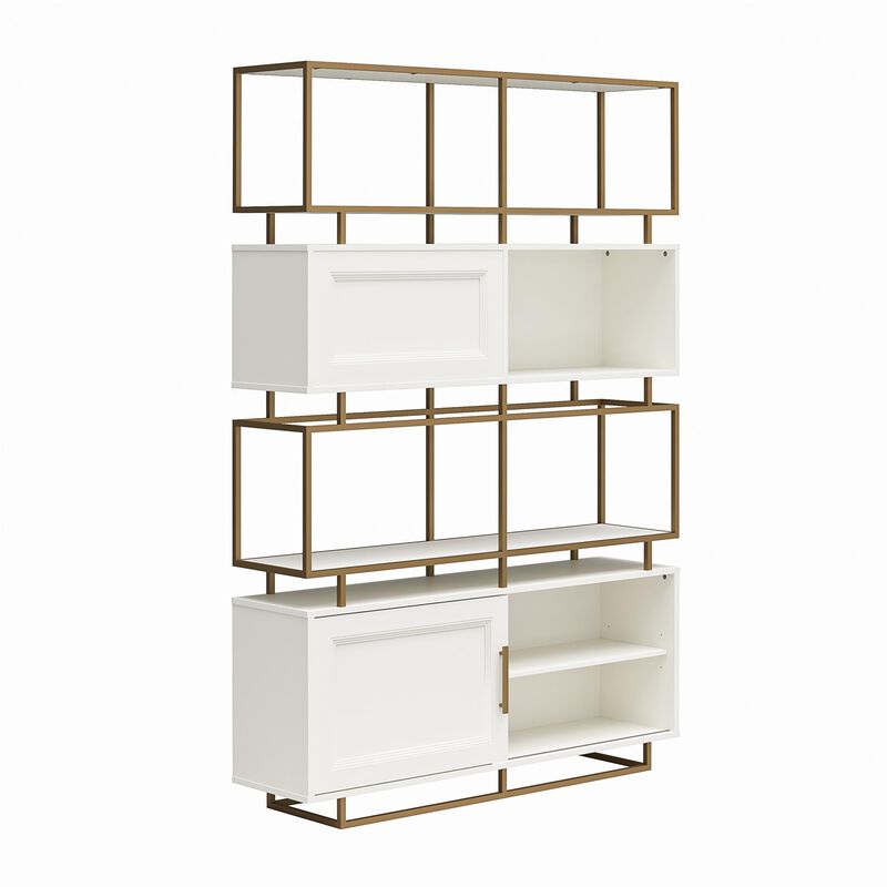 Goldie Modern Bookcase Room Divider