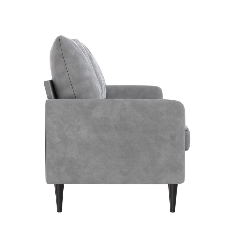 Cassia Pillowback Velvet Sofa