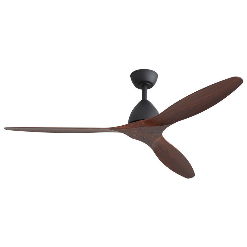 Breezary 56" Ceiling Fan No Light, 3 Blade, 6 Speed, Remote Control image number 0