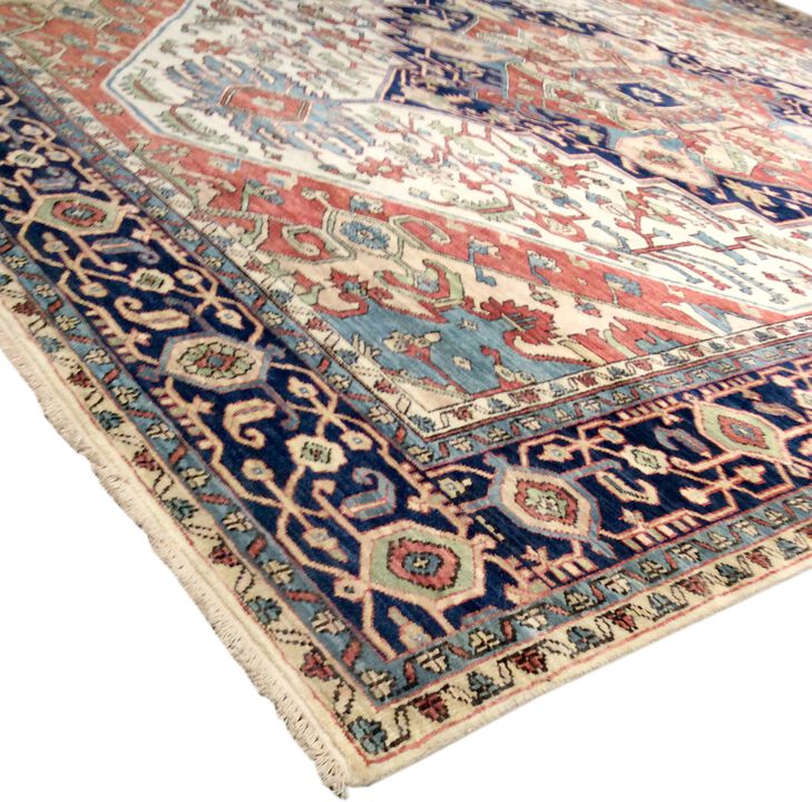 Serapi Hand-Knotted Wool Area Rug