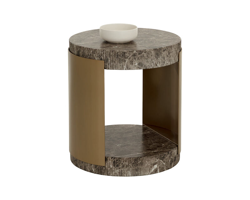Cavette End Table image number 0
