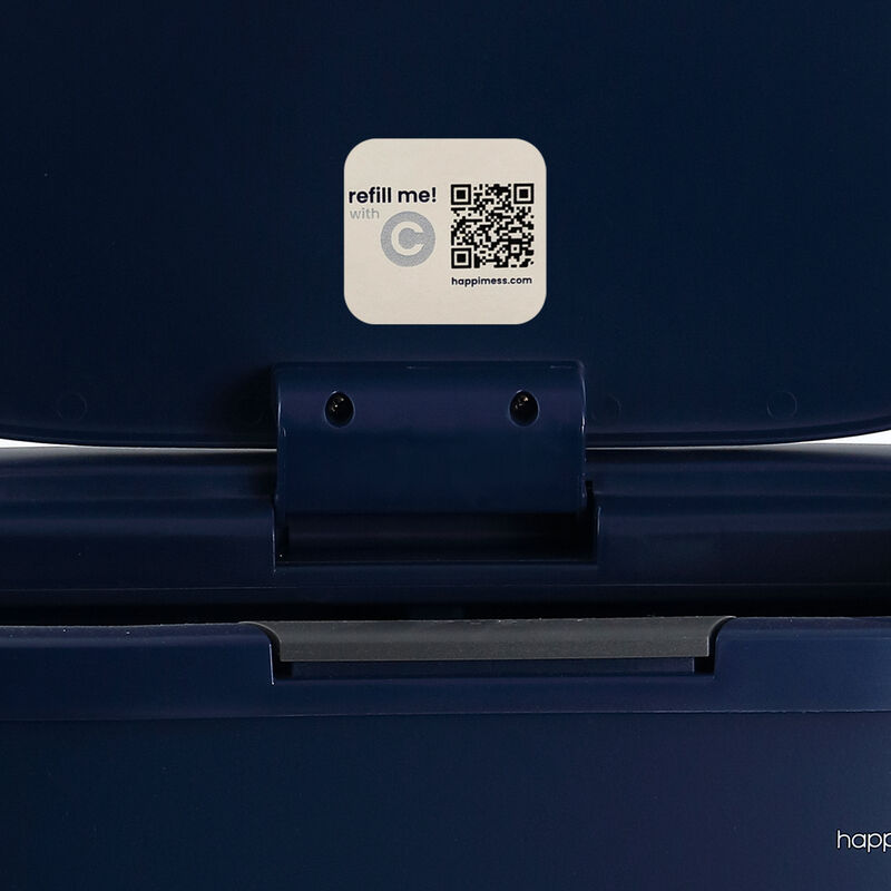 Tammi Kitchen 14.5-Gallon Slim Metal Push Button Trash Can