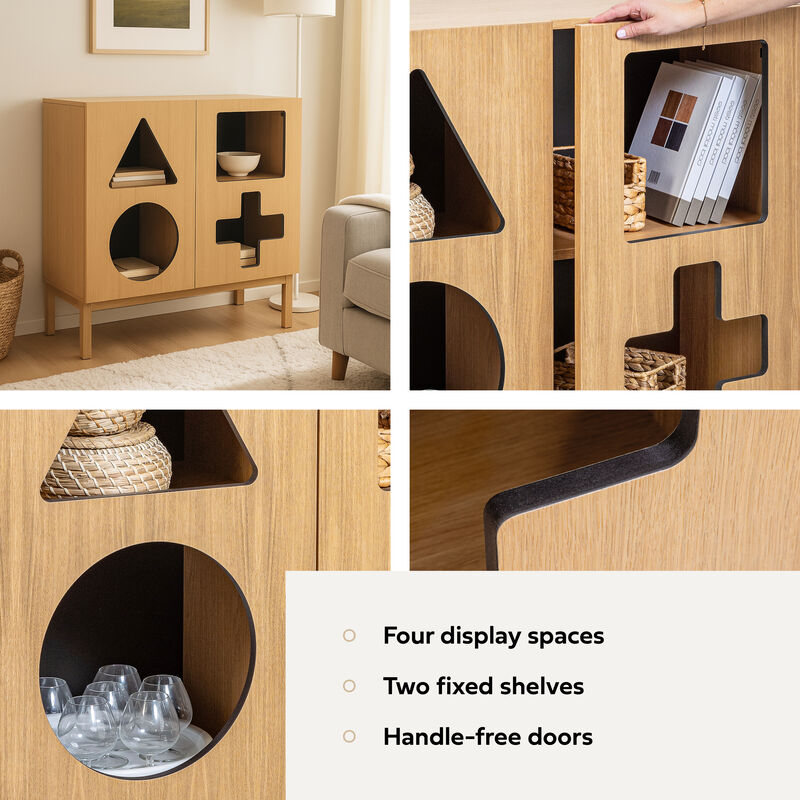 FURRO 37" Showcase Display Cabinet