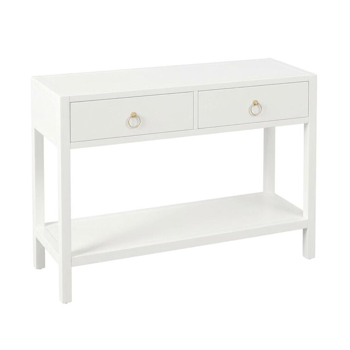 Butler Specialty Lark 44" Wood Console Table, White