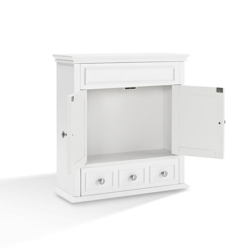Crosley Furniture Lydia Wall Cabinet White