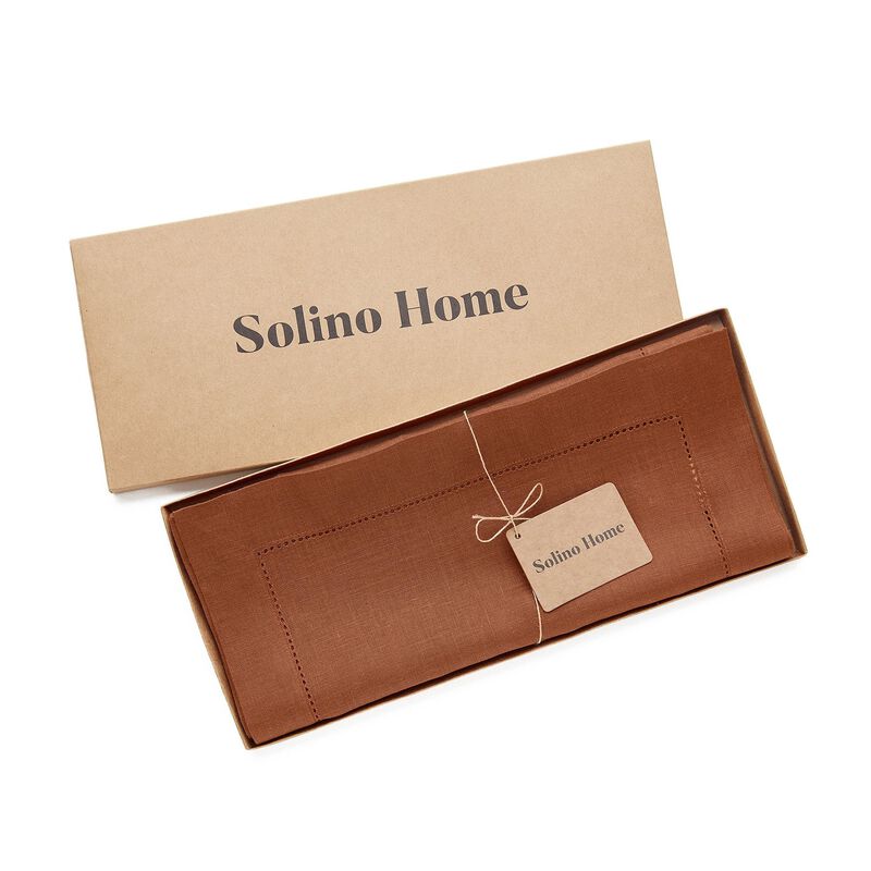 Linen Table Runner - Classic Hemstitch image number 4