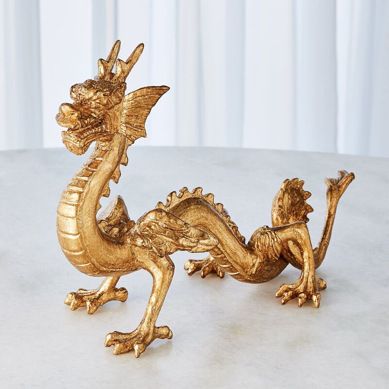 Standing Dragon-Gold
