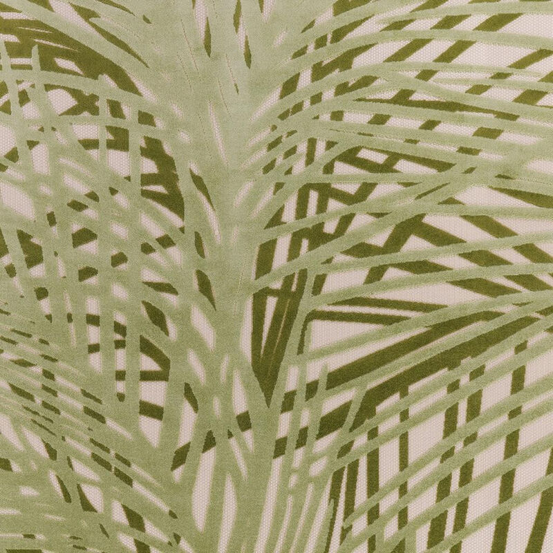 HomeRoots 8' X 11' Ivory And Green Palm Leaf Indoor Outdoor Area Rug image number 2