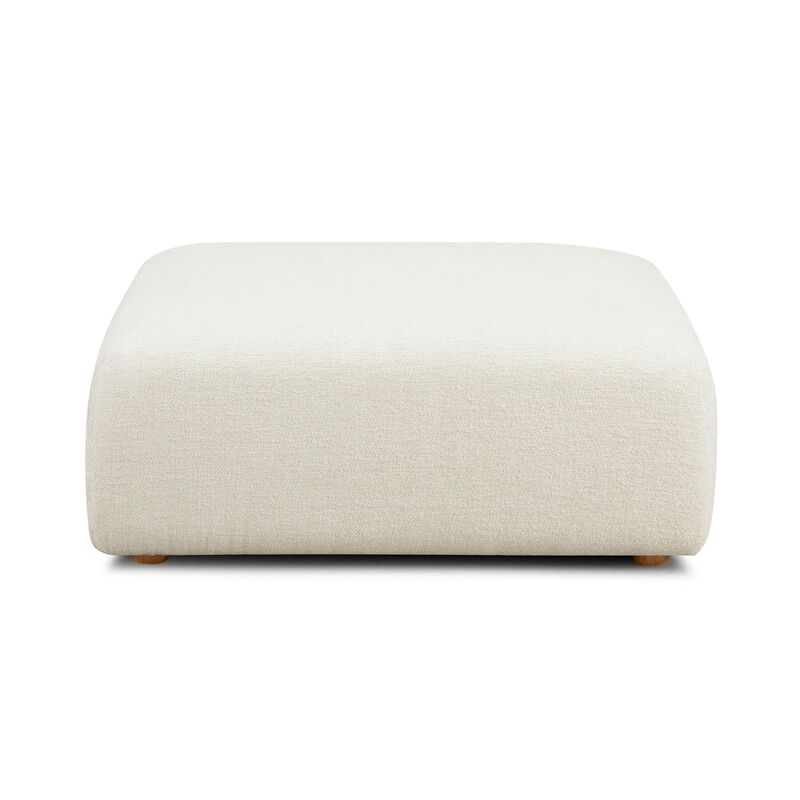 Hangover Heavy Textured Fabric Ottoman