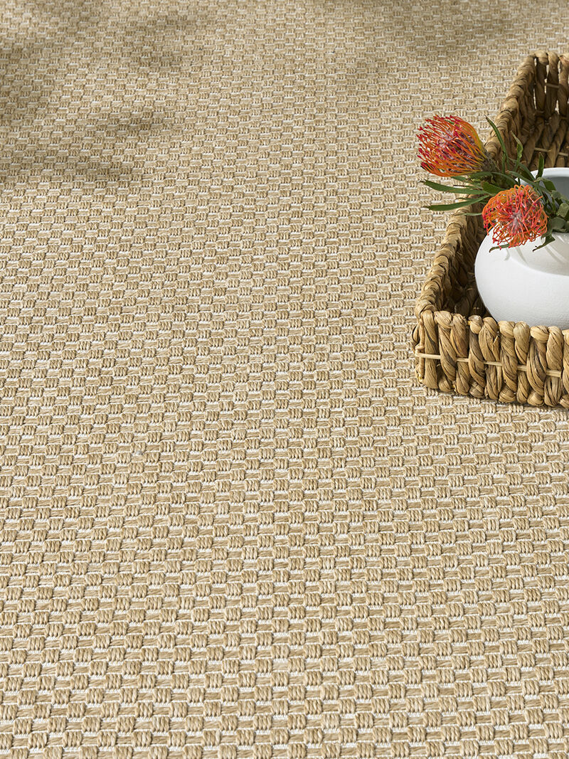 Tulum TLM03 Taupe 6' x 9' Rug