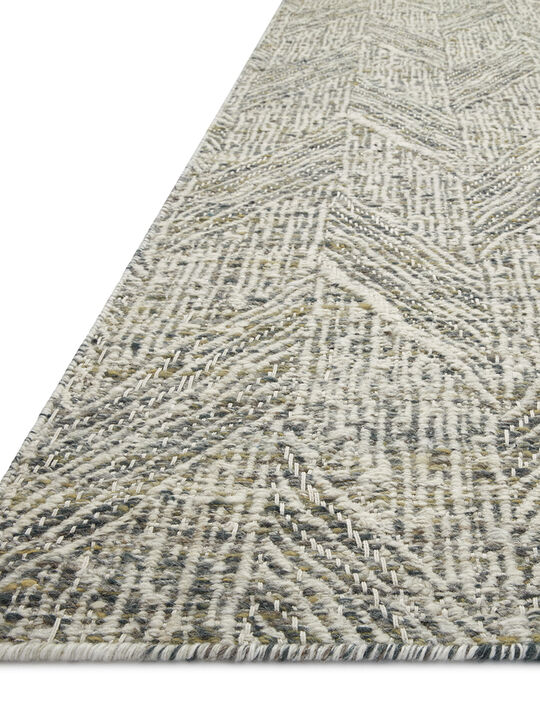 Raven RAV-01 Moss / Ivory 5''6" x 8''6" Rug by