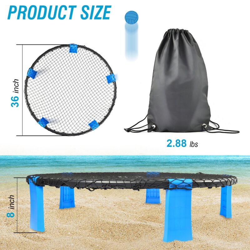 Potlut Portable Roundnet Sports Game Set image number 6