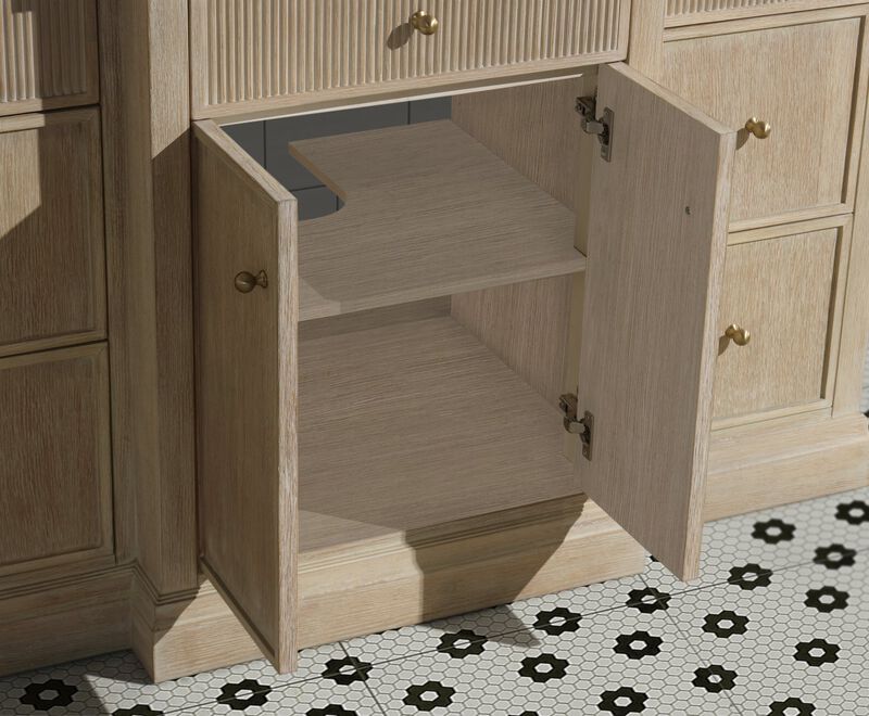 Redondo 55" Bathroom Vanity Ash Oak image number 7