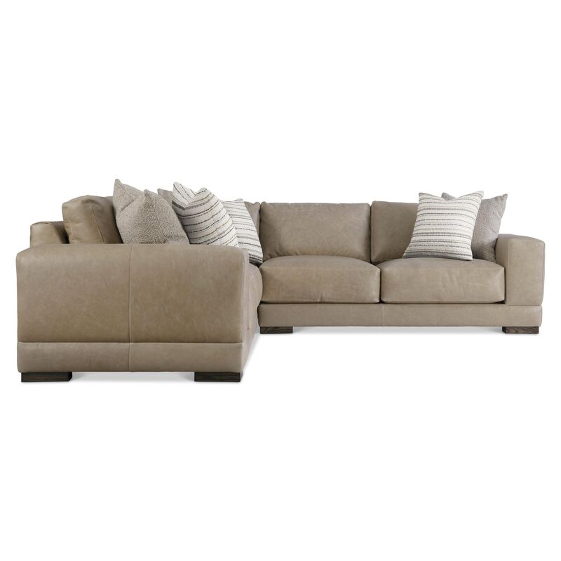 Lars Leather Sectional image number 1