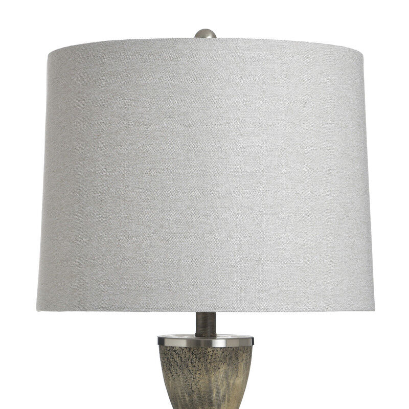 Solara Bronze Striped Lamp