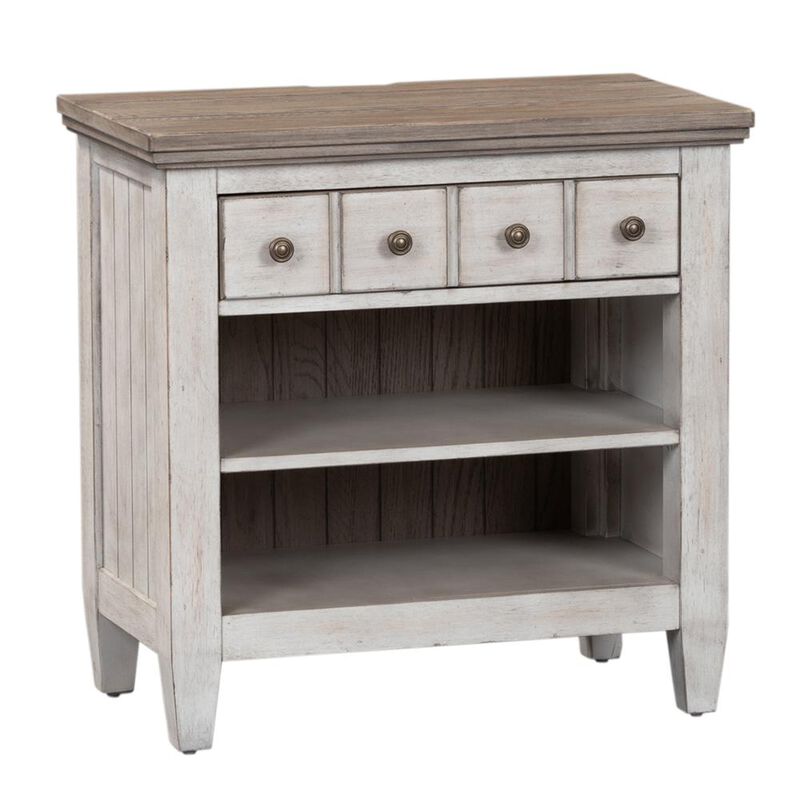 Liberty Furniture 1 Drawer Night Stand w/ Charging Station image number 0