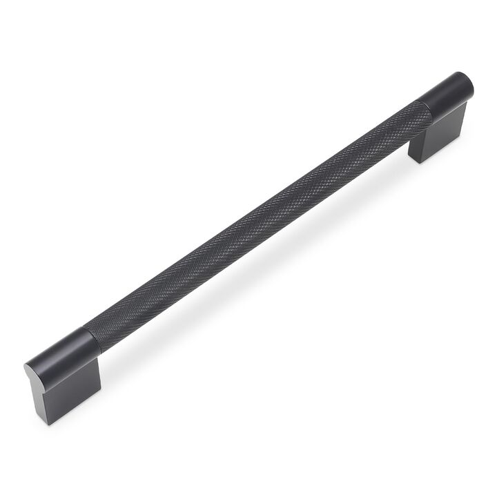 BUKOBYHE 10 Pack 7-1/2 Inch(192mm) Matte Black Cabinet Handles Black Kitchen Cabinet Pulls Kitchen Cabinet Hardware