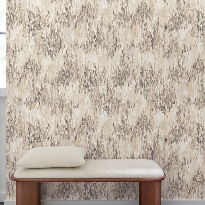 Inia Ethnic All-over Beige Wallpaper INA82801