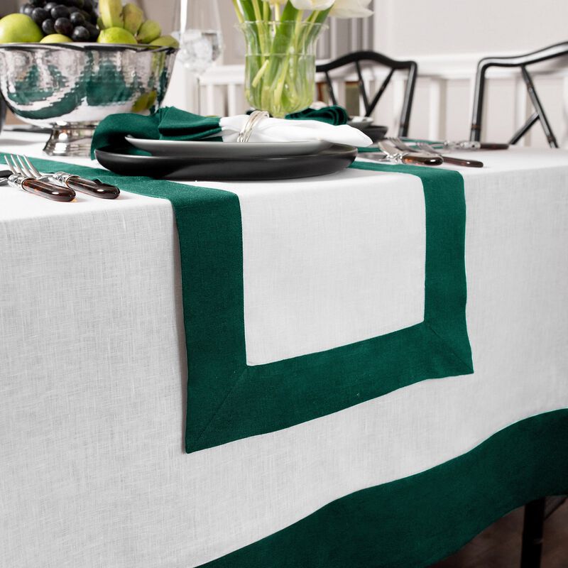 Solino Home 100% Pure Linen Tablecloth - Contempo
