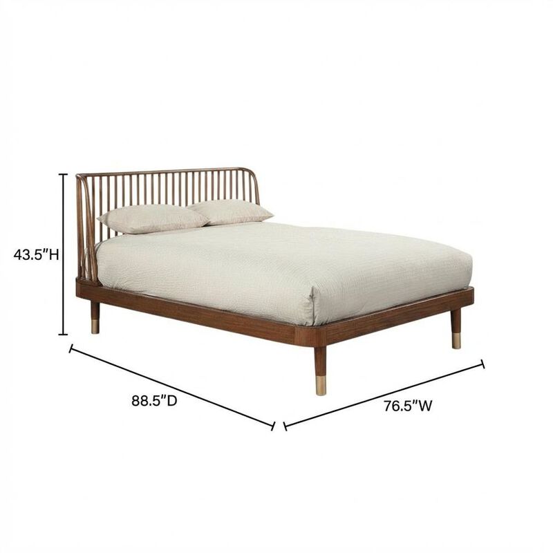Alpine Furniture Belham Platform Bed image number 3