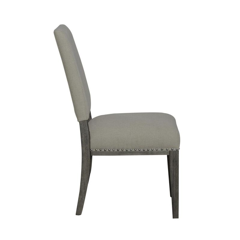 Liberty Furniture Uph Side Chair (RTA) - Set of 2 Traditional Brown in Havana Brown Finish image number 3