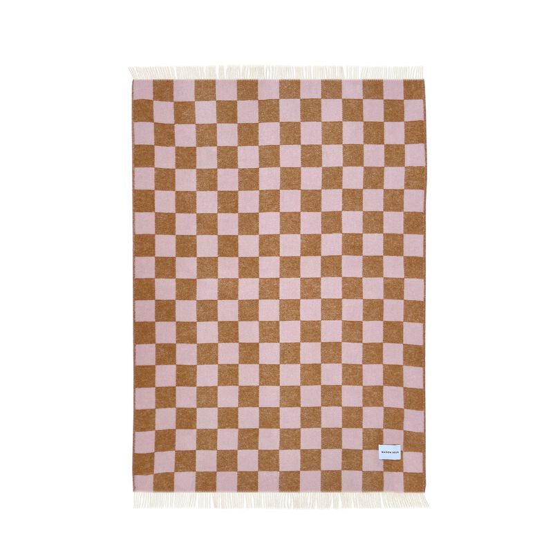 Blanket CHECKERBOARD 4.25 x 6.5ft image number 1